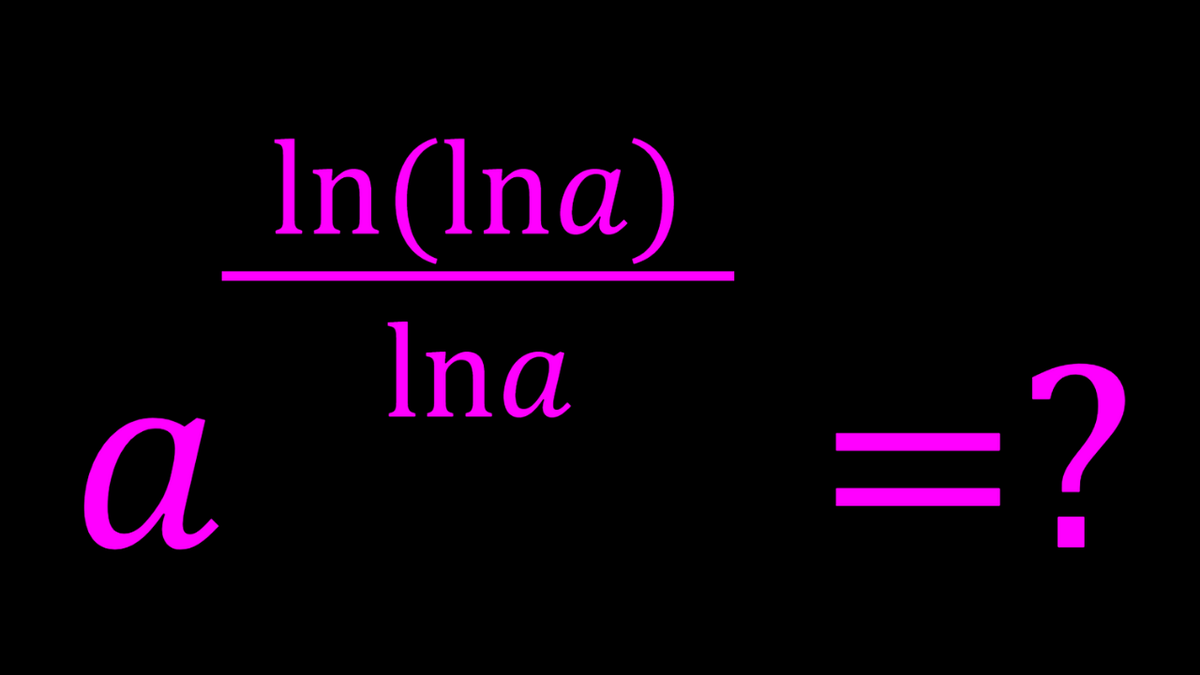 SyberMath's tweet photo. Simplifying a Nice Logarithmic Expression in 4 Ways
#ChallengingMathProblems #LogarithmicExpressions
via @YouTube @Apple @Desmos @NotabilityApp
@googledocs @canva
https://t.co/69RIDgrwiO https://t.co/I27sqV1eVX