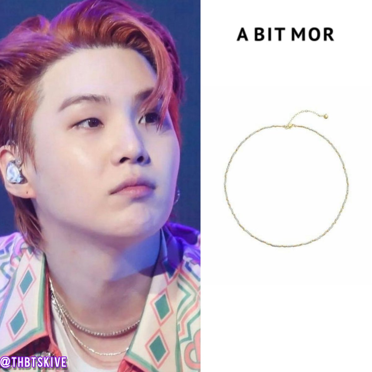 TheBTS_Bangtan's tweet photo. SUGA 💜
Wearing Necklace & bracelet by : #ABITMOR
Instagram post!
#BTS #방탄소년단 #SUGA #Sugastyle
#BTSStyle #BTSFashion #BTSARMY https://t.co/6aMus9UBOw