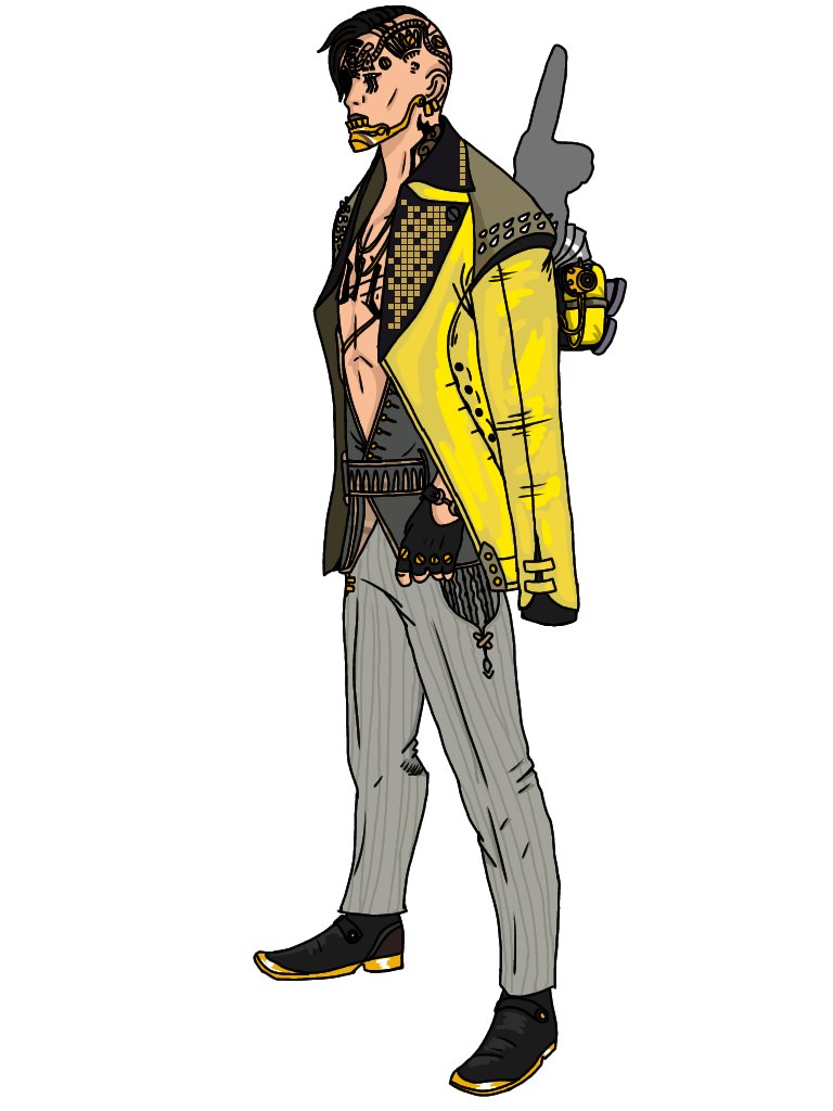 Apex legends crypto skin concept art called time to die. This skin is based  off the character Finn from the Netflix show arcane. #ApexLedgends @Respawn  @PlayApex #ArtofLegends #ApexLedgendsfanart #crypto #Arcane