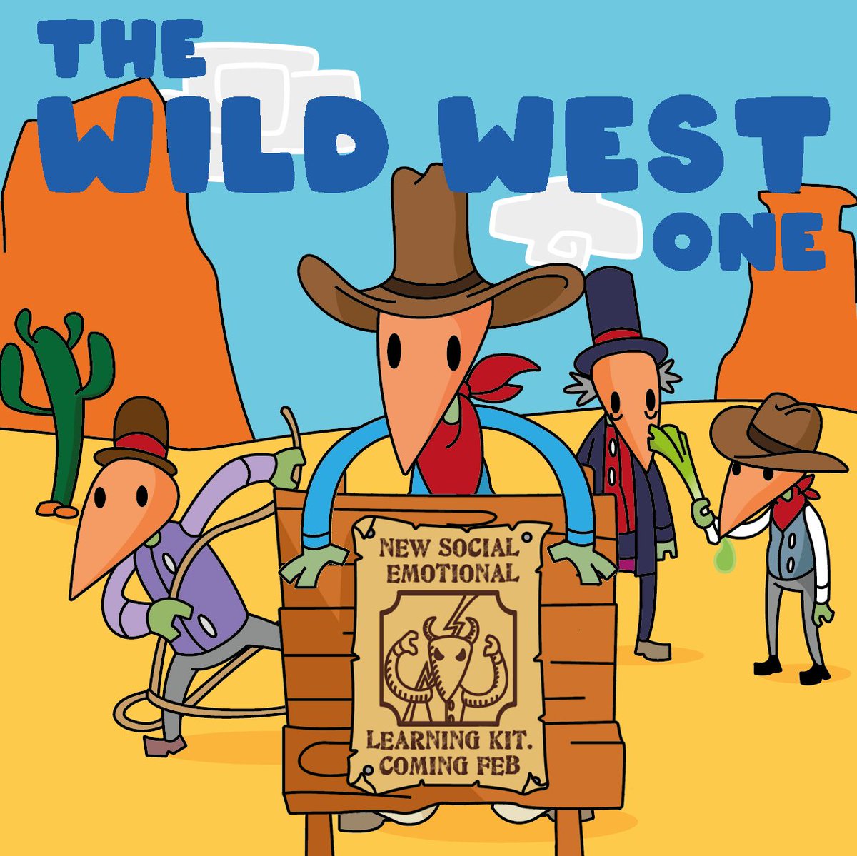 bookofbeasties's tweet photo. Next month the Beasties' Social Emotional Learning adventure takes them to the Wild West. Where the Fever Folk are accused of a crime &amp; use a tasty stew to make new friends of old enemies.

Sign up for free to get Phase 1 &amp; discover more of Book of Beasties' lessons.

1/2 https://t.co/2BcjjBwimL
