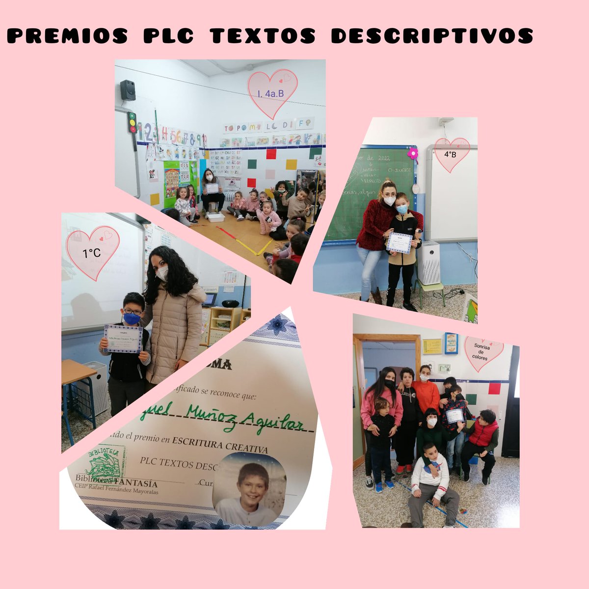 RedBECREA's tweet photo. ¡Gracias por tu mención! CEIPRFMayoralas: Una vez más, enhorabuena al alumnado seleccionado por sus productos finales sobre #textos #narrativos y #descriptivos.
@PLC_Andalucia @RedBECREA https://t.co/9nbzB3kGMw https://t.co/VHg4DLrree