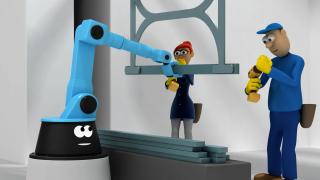 alafeinacaprisc's tweet photo. 🆕 L’#automatització, els #robotscooperatius o els #exoesquelets ens faciliten la vida laboral i milloren la seguretat i salut en el treball.

No et perdis el nou vídeo d’en #Napo en... robots a la feina 👇

https://t.co/48poSTehTn

@EU_OSHA #Napofilm #alafeinacaprisc #PRL https://t.co/qCfyXn6MfS