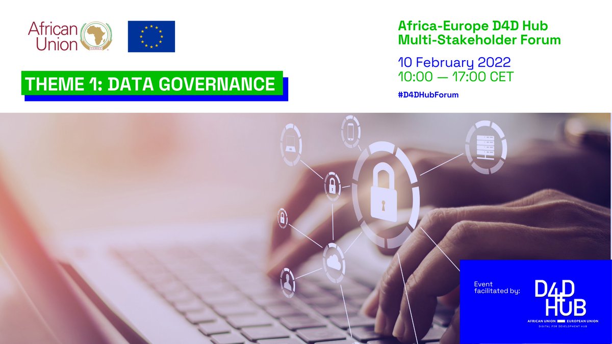 egovacademy's tweet image. How can Europe and Africa build a data economy that drives growth, while fully respecting citizens’ rights to privacy and data protection?

Join the Africa-Europe #D4DHubForum on 10/02 to discuss the most pressing issues on #datagovernace.

Register now 👉 d4dhub.eu/africa-forum