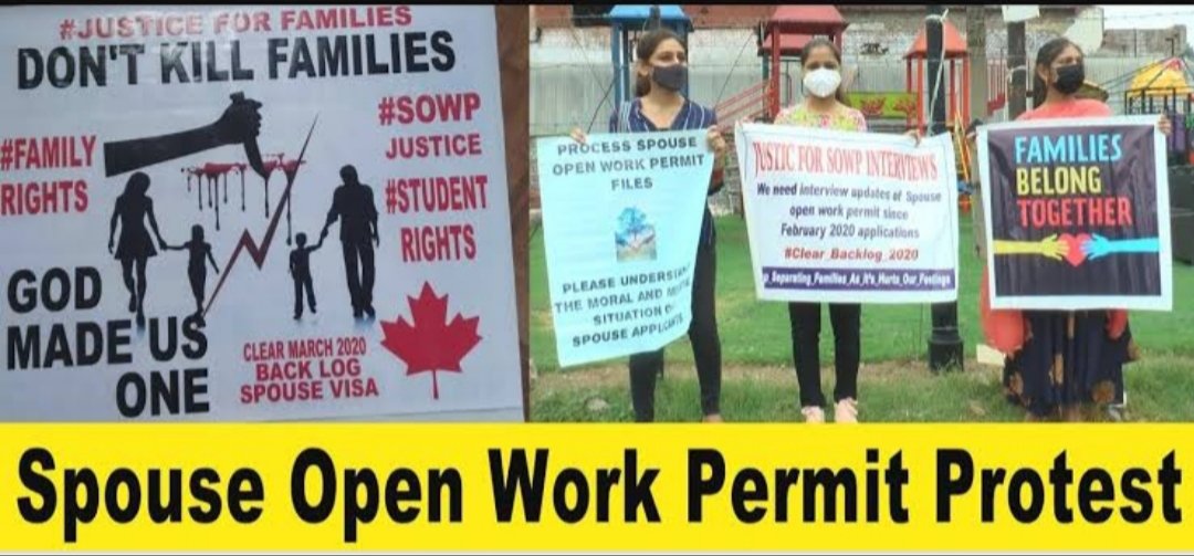 BalkarD46603790's tweet photo. #spouseopenworkpermit  #SOWP  😭💔😭💔😭💔😭💔😭💔😭💔😭
#ClearTheLiberalBacklogs 
@SeanFraserMP
@JustinTrudeau
@jasrajshallan
@HCCanInd @BBCWorld @CitImmCanada 
@V4Families
 We want to meat with our spouse
We r sapreate from last 2 year please process #SOWP applications.💔😭💔😭 https://t.co/A6ZmaNJFYr