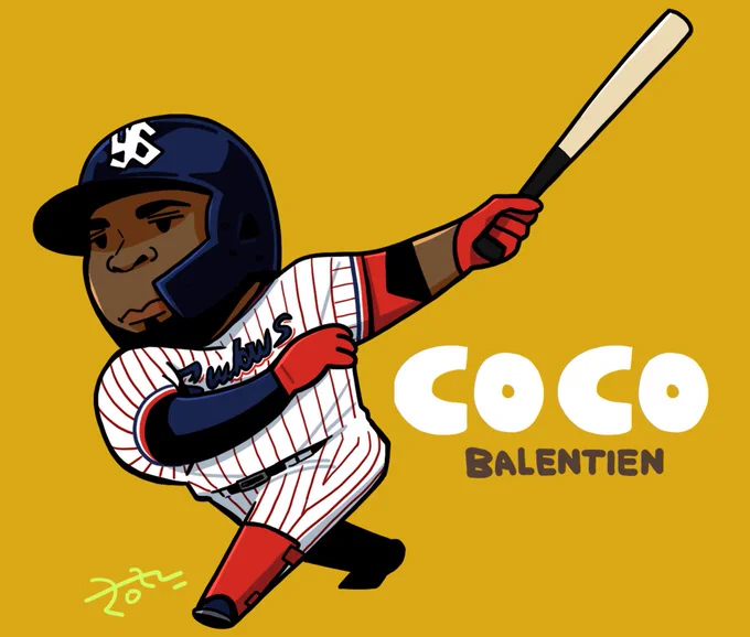 COCO🥥
#swallows #東京ヤクルトスワローズ #バレンティン 