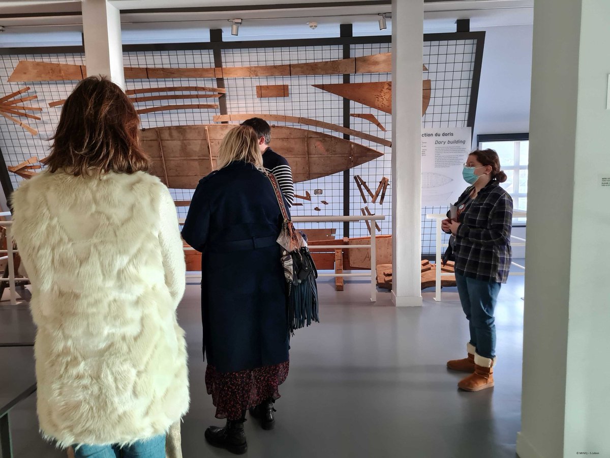 MHVQ76's tweet photo. Jeudi dernier l'équipe du #muséedhistoiredelaviequotidienne  est allée visiter  @museedefecamp pour  partager un moment d'échange.🙂 #mhvq #PetitCaux https://t.co/IChNCB2uSx