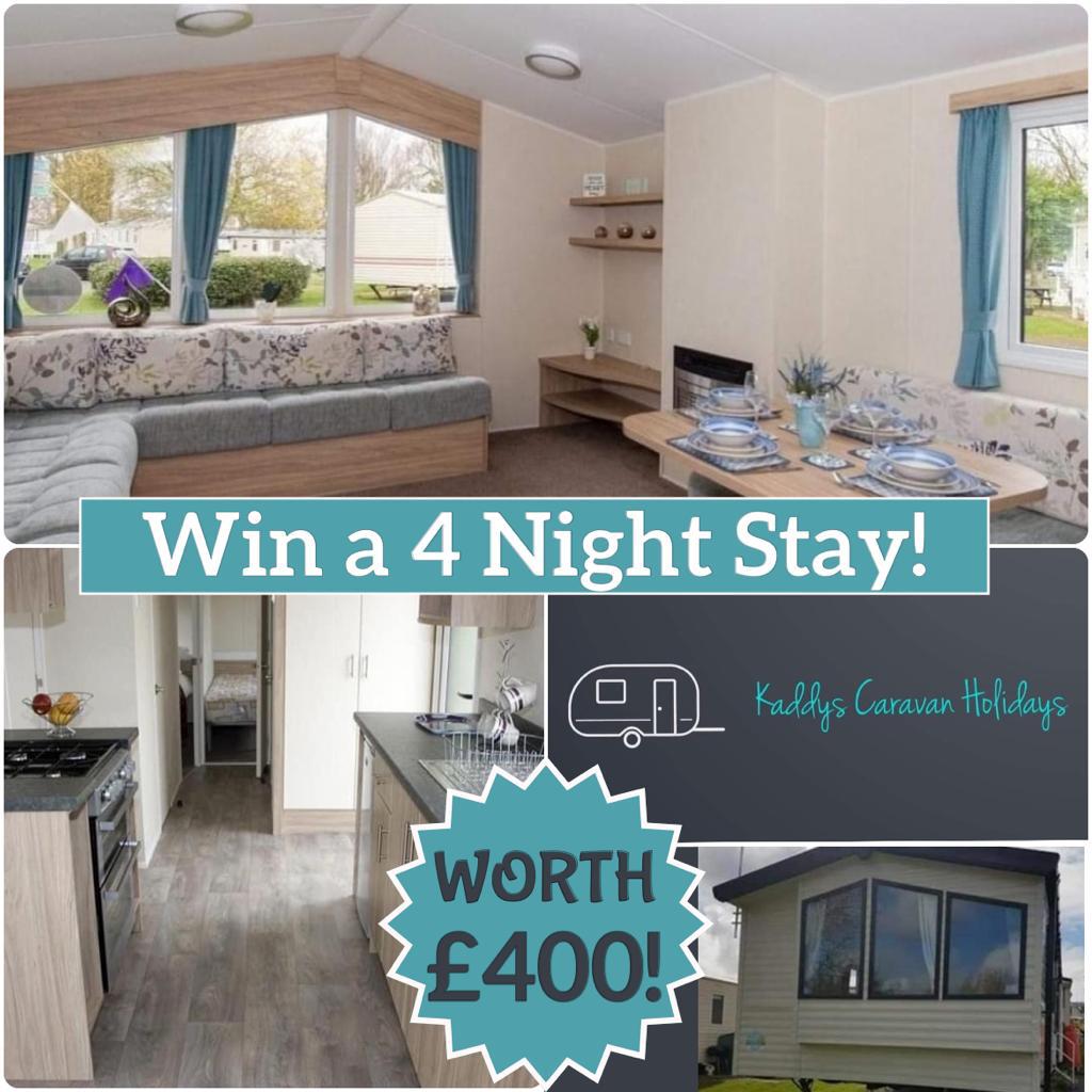 The Wigan Runner (@thewiganrunner) on Twitter photo โญ๐ WIN A 4 NIGHT STAY ๐โญ
(Worth ยฃ400)
๐ LIKE
๐ RETWEET
๐ FOLLOW @kaddys_caravan & <a href="/TheWiganRunner/">The Wigan Runner</a> ๐๐ปโโ๏ธ
#Win a 4 Night Stay in a VIP Caravan ๐ for upto 6 people ๐จโ๐จโ๐ฆโ๐ฆ in 2022 ๐!
Good luck ๐๐๐ป
๐ Winner Sunday ๐
#Competition #GiveAway #Holiday #Contest #Prize #Retweet โญ๐ WIN A 4 NIGHT STAY ๐โญ
(Worth ยฃ400)
๐ LIKE
๐ RETWEET
๐ FOLLOW @kaddys_caravan & <a href="/TheWiganRunner/">The Wigan Runner</a> ๐๐ปโโ๏ธ
#Win a 4 Night Stay in a VIP Caravan ๐ for upto 6 people ๐จโ๐จโ๐ฆโ๐ฆ in 2022 ๐!
Good luck ๐๐๐ป
๐ Winner Sunday ๐
#Competition #GiveAway #Holiday #Contest #Prize #Retweet