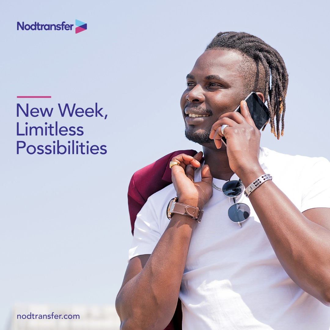 The tone of your week is set by your Monday thoughts. Think right. Achieve more.Have an amazing week ahead. You are unstoppable!

#NodTransfer
#MondayMotivation