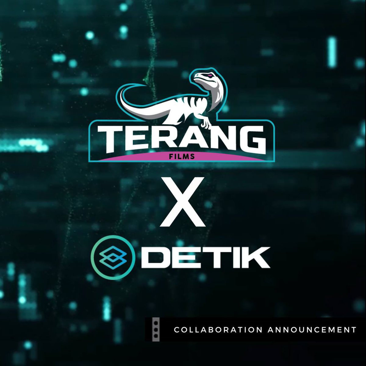 newsantara_'s tweet photo. DETIK X TERANG FILM
We’re proud to announce that we will be working together with Terang Films 🎥
Terang Films will produce the LEGASI film directed by Azlan Norani.
Stay tuned !
#NewsantaraMetaverse $DTK #DETIK #MetaverseFilm #Legasi #TerangFilm https://t.co/xBUU1xpa1z