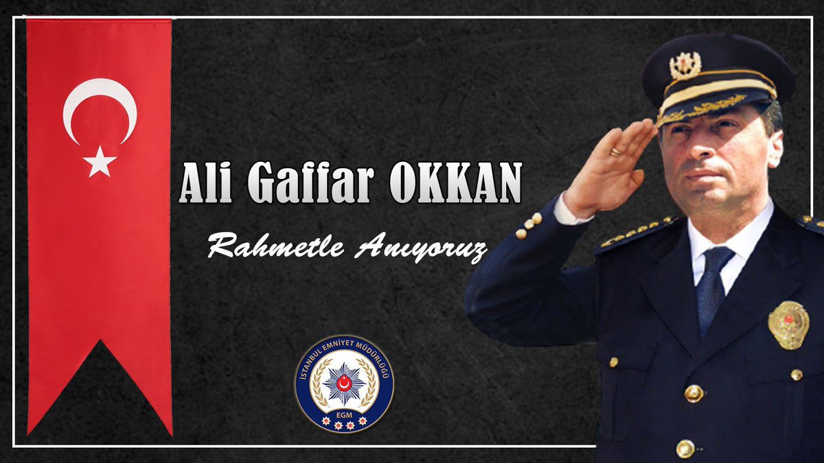 Uğradıkları hain saldırı sonucu şehit olan Diyarbakır Emniyet Müdürümüz Ali Gaffar Okkan'ı ve polislerimizi şehadetlerinin 21. yılında rahmetle anıyoruz.

Ruhları şâd olsun…🇹🇷🇹🇷🇹🇷

#AliGaffarOkkan