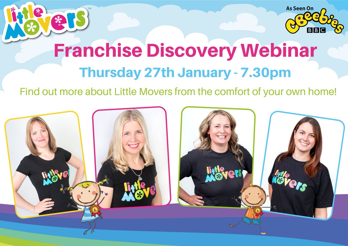 Would you like to run your own highly profitable and Exciting Pre-school Dance and Movement classes?
If ‘YES’ then we have an exclusive opportunity for you to start a business in your local area!
Book your place - email marketing@littlemovers.net!
#franchisediscovery #franchise