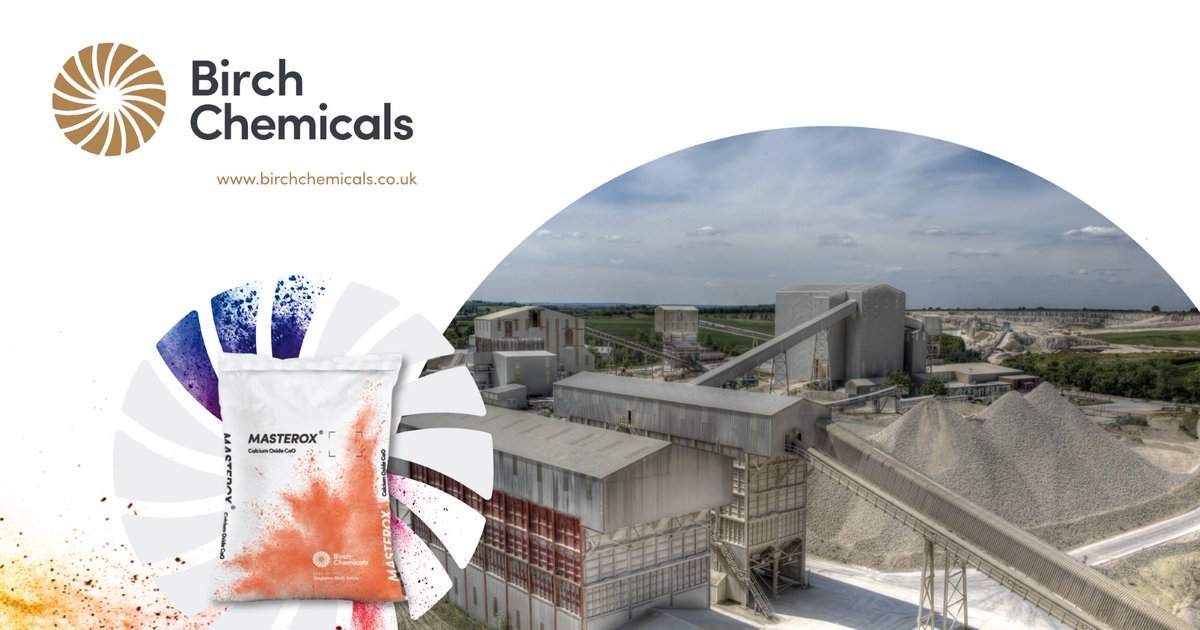Masterox calcium oxide desiccants are formulated to eliminate surface defects, improve strength and stop extrusion breakout. 

But what really makes Masterox different is the high purity #calciumoxide it's created from, produced at our own quarry.

birchchemicals.co.uk/masterox-calci…