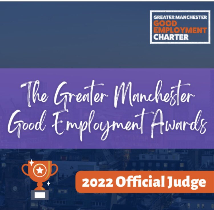 charlenemulhern's tweet photo. I am  on the judging panel for The GM Good Employment Awards!
 
I'm proud to be recognised as a specialist in Mental Wellbeing, and in Good Employment as a whole.
 
Read more about the awards: https://t.co/l889arP6Z4 @GoodEmpCharter #GoodEmpAwards https://t.co/jsbRxOihsA