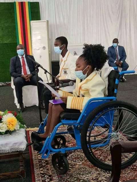 Meet Miss Hazel Mandaza, she was recently appointed child president of #Zimbabwe. Here is a conversation we recently had with her. Please read and retweet. thisabilityhub.org.zw/conversation-w… #inclusion4all #inclusionmatters #disabilityrights #disabilityrightszw #thisabled #domore