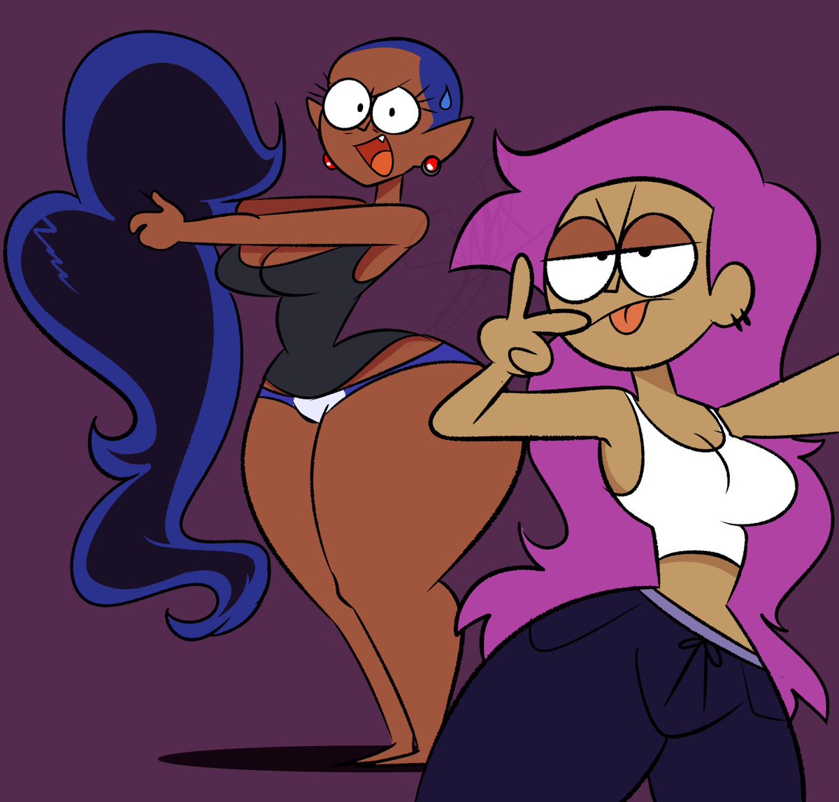 Dont worry enid got revenge in the end #nsfw #rule34 #hentai.