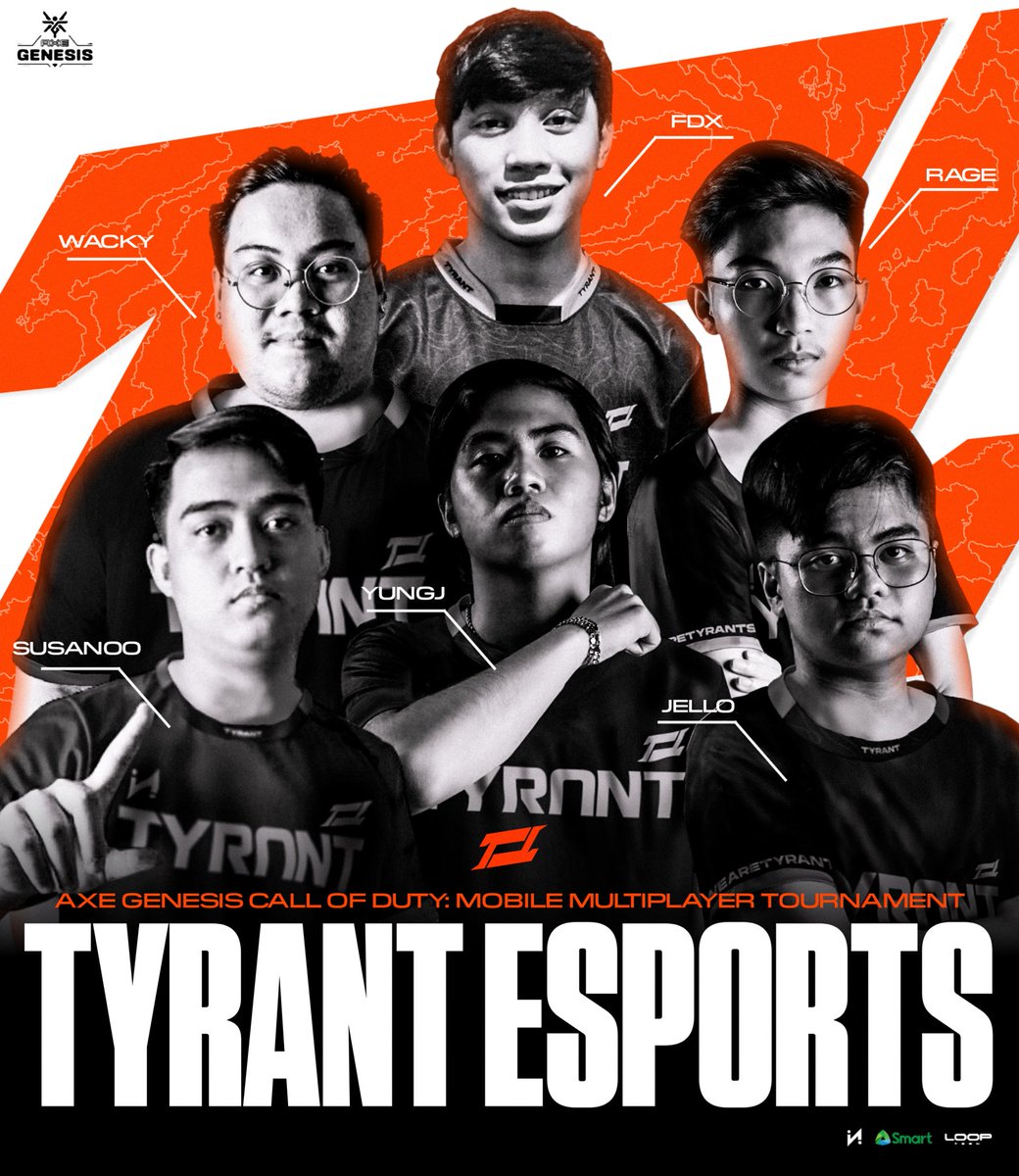 TYRNTPH's tweet photo. Thank you @AXE Genesis 🙇🏻

The team put on a show during their first tournament together. Unfortunately we fell at the semis against @BLACKLISTINTL. We’ll come back stronger &amp; better, after all it’s only been a week since this team was formed 😈

#TyrantEsports #AxeGenesis https://t.co/defuI8Av2x