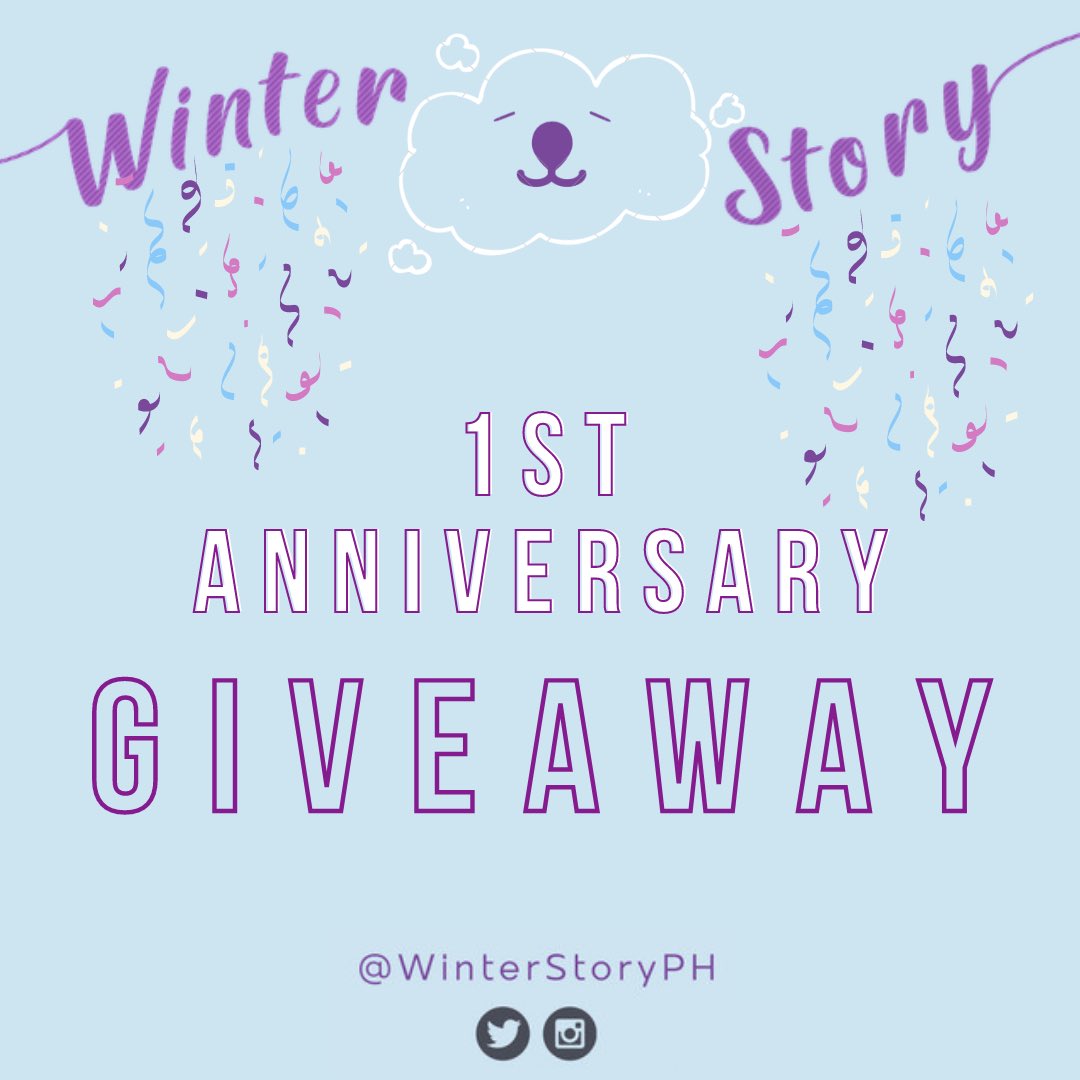 WinterStoryPH's tweet photo. ♡ #WinterStoryPH 1st ANNIVERSARY ♡

To kick-start our week-long celebration, don’t miss our GCASH GIVEAWAY🥳

❄️1 winner of 1000 PESOS GCASH
❄️follow, like, and retweet
❄️ends on January 28 https://t.co/cy1UbYBgpo