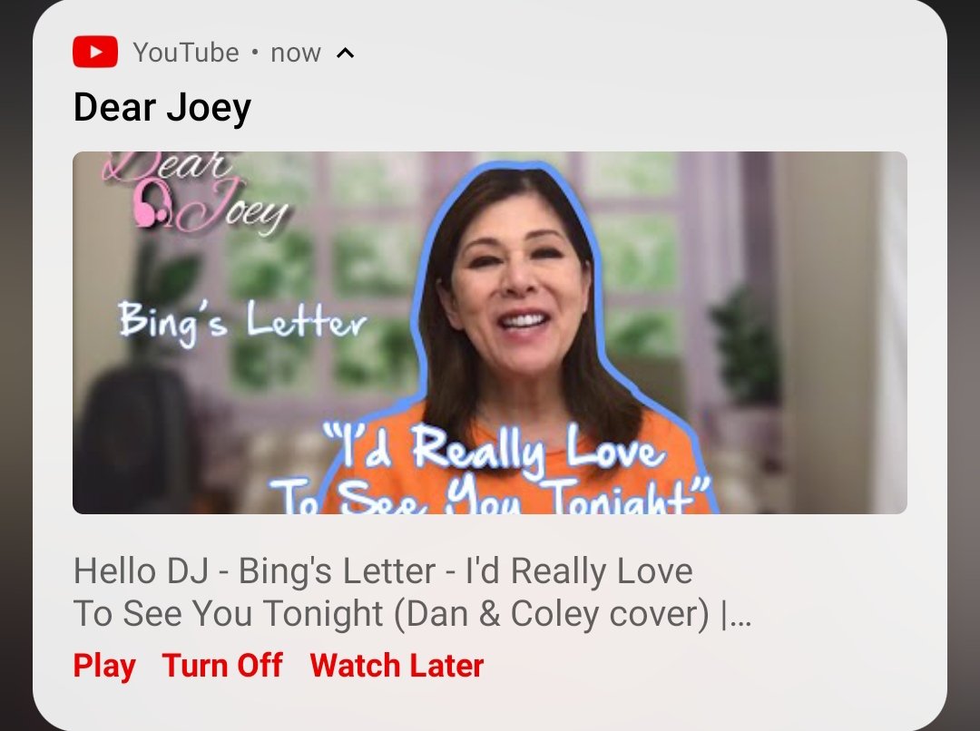 FollowDearJoey's tweet photo. TBH, we missed tweeting this... she's back!!! 🥰
📢New YT Upload Alert! 📢
#DearJoey - I'd Really Love To See You Tonight | #HelloDJ Episode
Watch it here: https://t.co/rKr4hKC83A
Leave a 👍 and a comment 💭 #TeamJoeygirl
#JoeyAlbert https://t.co/XnqdDwMTA4