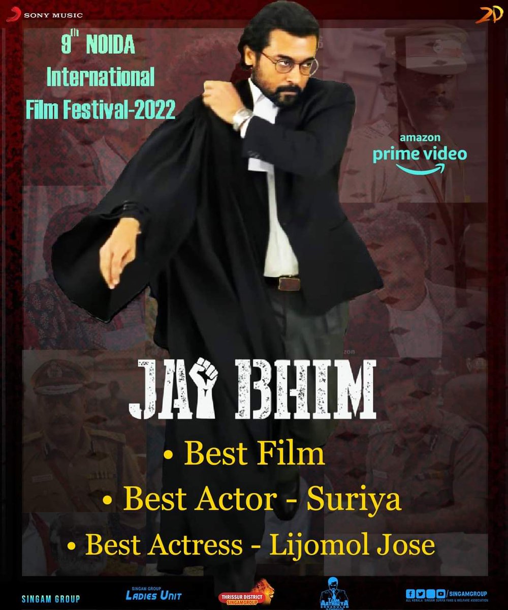 SaneshB2's tweet photo. #JaiBhim award hunt starts 🔥🔥🔥
#Suriya #Lijomoljose @Suriya_offl https://t.co/mikQOUvonw