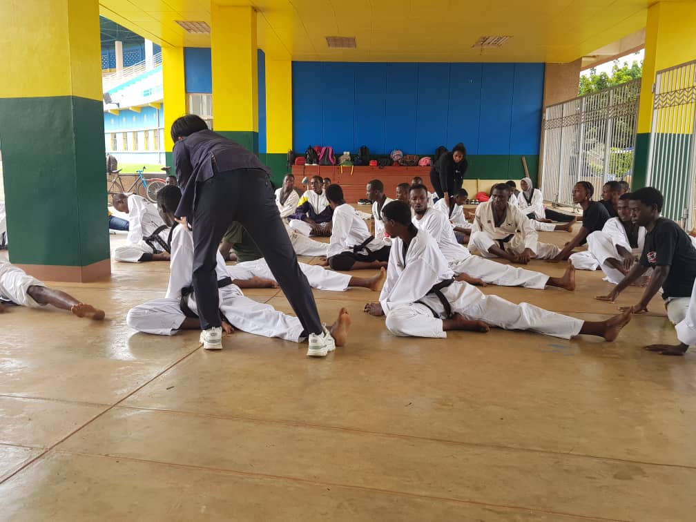 TaekwondoRwanda's tweet photo. The National Team Head Coach, Jeong Ji-Man NTWALI conducted a Team selection on this Sunday at Amahoro stadium as he bids to prepare a strong team to represent the country at the upcoming 22 African #Taekwondo Championships
@bagaboplcd @bonny_m85 https://t.co/V68fkY4dMO