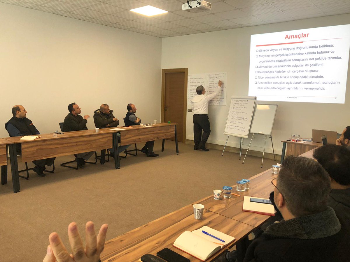 Turan Plastik A.Ş. ile birlikte yürüttüğümüz Eğitim ve Danışmanlık Projesi kapsamında Süreç Hiyerarşisinin Tespiti ve Stratejik Amaç ve Hedeflerin Tespiti faaliyetlerini 18-19 Ocak 2022 tarihlerinde Turan Plastik A.Ş.'nin yönetim binasında gerçekleştirdik. #danışmanlık #eğitim