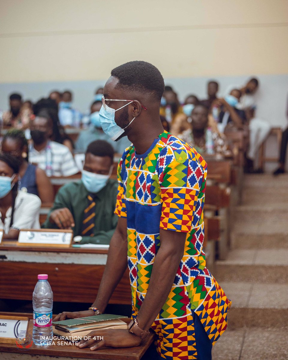 thescisasenate's tweet image. As the standing orders demands, Isaac Amoah who is the 4th year representative was duly elected by the house as the Deputy Speaker. 

He is ready to assist the Speaker with his duties and shall act as Speaker in the Speaker’s absence according to this constitution.

#ScisaSenate