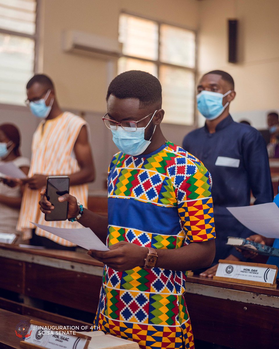 thescisasenate's tweet image. As the standing orders demands, Isaac Amoah who is the 4th year representative was duly elected by the house as the Deputy Speaker. 

He is ready to assist the Speaker with his duties and shall act as Speaker in the Speaker’s absence according to this constitution.

#ScisaSenate