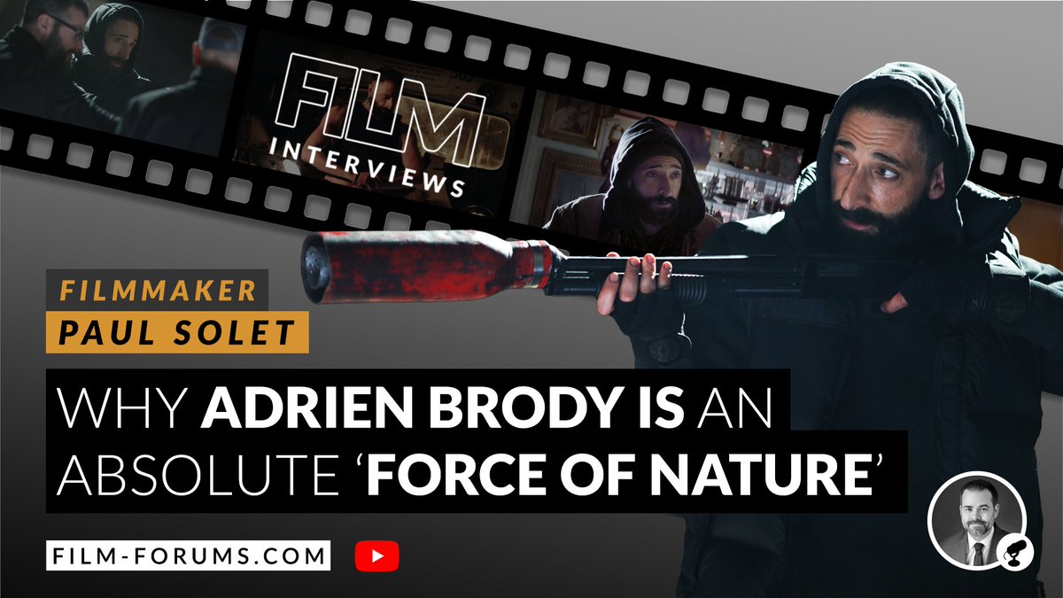 filmforums's tweet photo. 'I believe in treating screenwriting and directing like a working class job. You clock in you do your work, and you leave.' - @PaulSolet
▶ INTERVIEW: https://t.co/qqSTqUIX9a
🎞 CLEAN is out NOW
🎥 @IFCFilms @adrienbrody
#AdrienBrody #CleanMovie #SupportSmallStreamers https://t.co/EUypyX9mq0