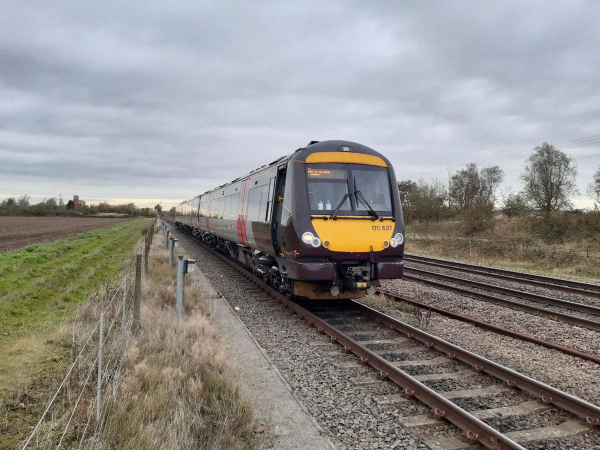 SLCO driver John W. getting ready to leave Central Rivers maintenance depot near Burton-on-Trent with a Class 170 after undergoing a bogie overhaul. Photo Courtesy of John W. SLCO