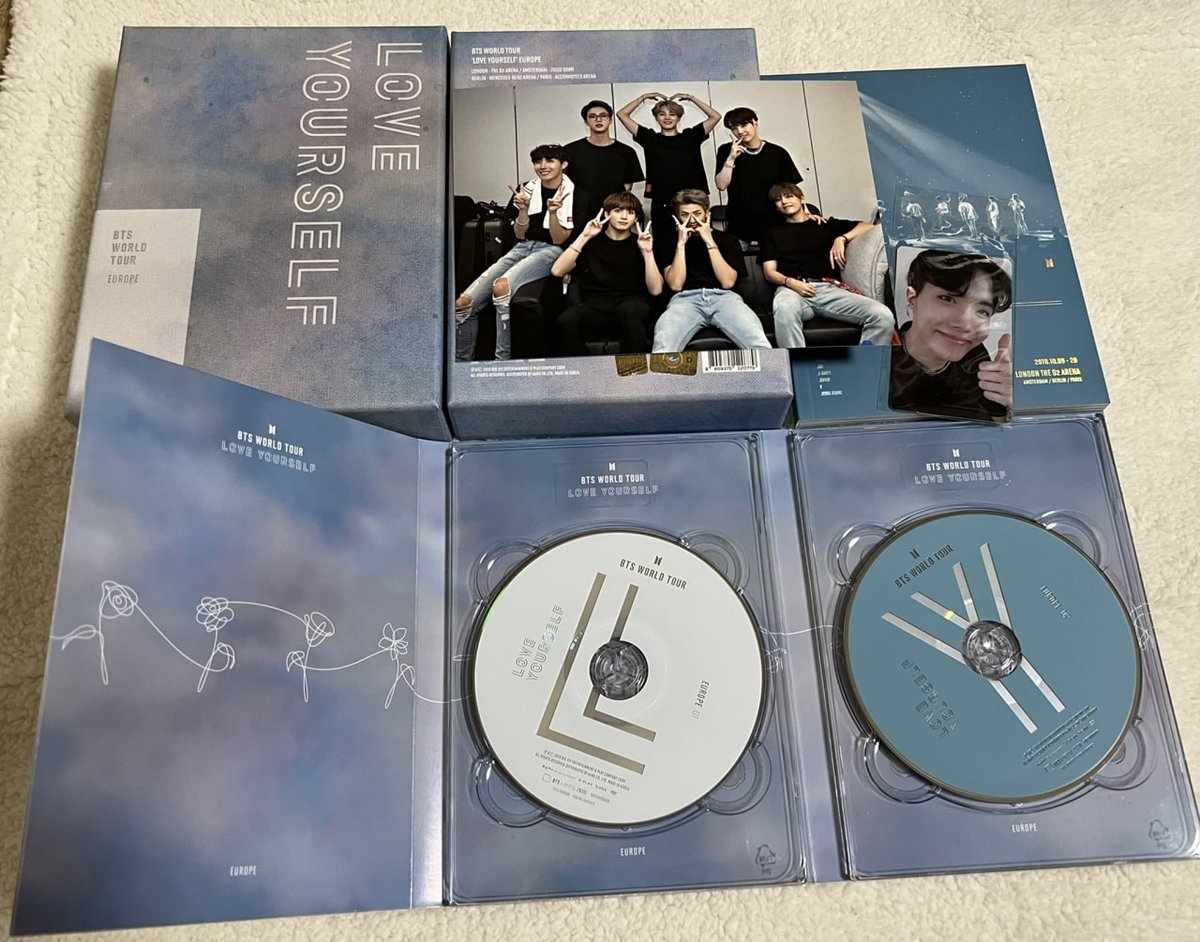 CJKS1395's tweet photo. WTS LFB 

BTS LY EUROPE FULL SET WITH JHOPE PC 
SEMI FAST ETA 
PAYO 
8,550 

 DM OR MINE https://t.co/4Z9VGB69Z9