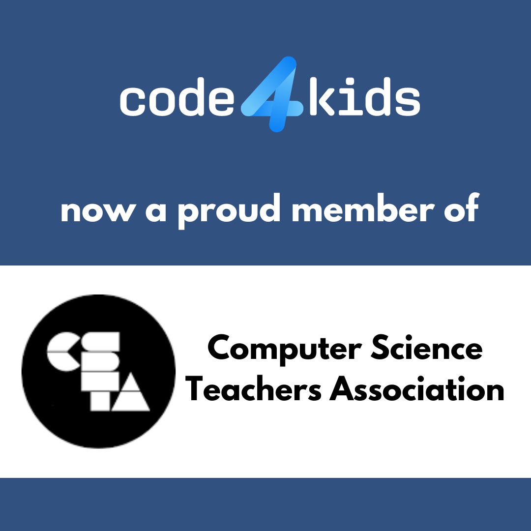 We are proud to announce that we are now members of the <a href="/csteachersorg/">CS Teachers Association (CSTA)</a>! We aim to always provide the highest quality of computer science education with our coding resources and being part of CSTA allows us to advocate for our product with an extra vote of confidence.