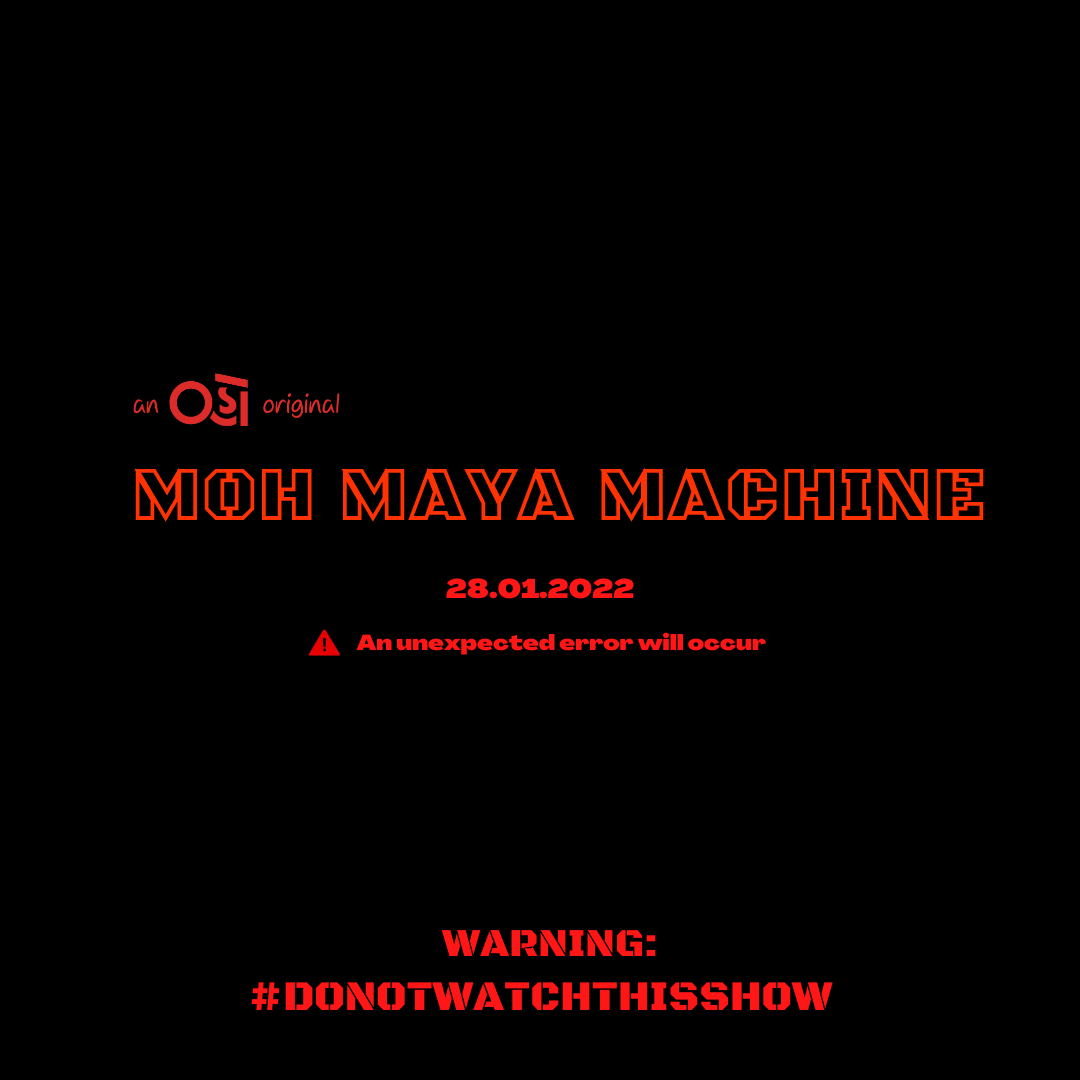 ohogujarati's tweet photo. ⚠️You've been warned. ⚠️

Writer: Keyu Shah

Directors: Kewal Mistry, Ajit Singh Rathore, Sahil D Gada, Sunny Sharma

Download the app now. 
.
.
.
#MohMayaMachine #DoNotWatchIt #Stop #Warning #NewShow #Teaser #TeaserPoster #ComingSoon #StayTuned https://t.co/eTWQTfyXZs