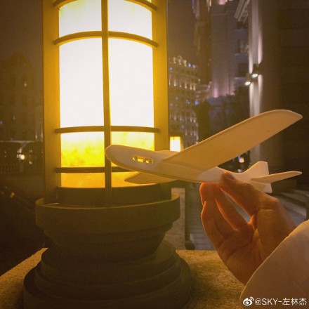 NEOZIDE's tweet photo. Linjie left a comment with the same plane miniature? 🤔 https://t.co/D73MJvL7IW