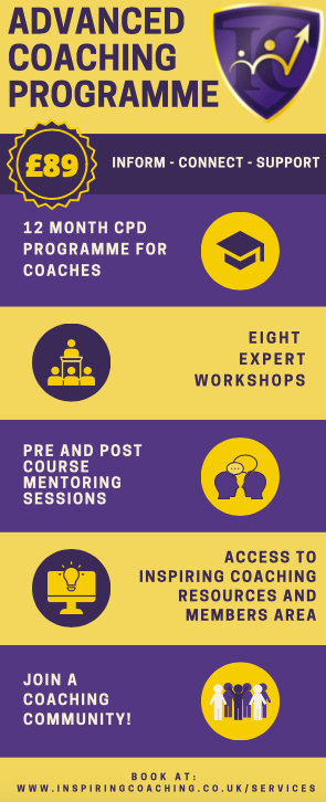 We are delighted to launch our Advanced Coaching Programme for 2022. 

Find out more and book here:
inspiringcoaching.co.uk/advanced-coach…
