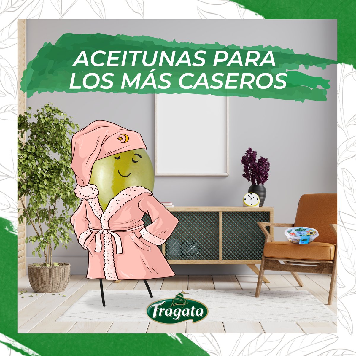 ¿Te gusta pasar tiempo en casa? 🏠 

No pasa nada, que tenemos el producto perfecto para ti. Para que disfrutes de tu bata, tu pijama y tus zapatillas. 

¡No todo va a ser calle y bar! 🙊

📲 fragata.es/es/aceitunas/a… 

#Fragata #TuPausaMediterránea