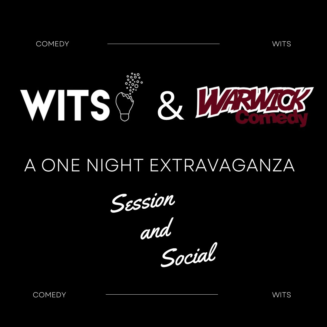 warwickcomedy's tweet photo. This Friday at 6 in h0. 58
Join us and @WarwickImprov for a Friday night you won’t forget! https://t.co/IVADE2M6e0
