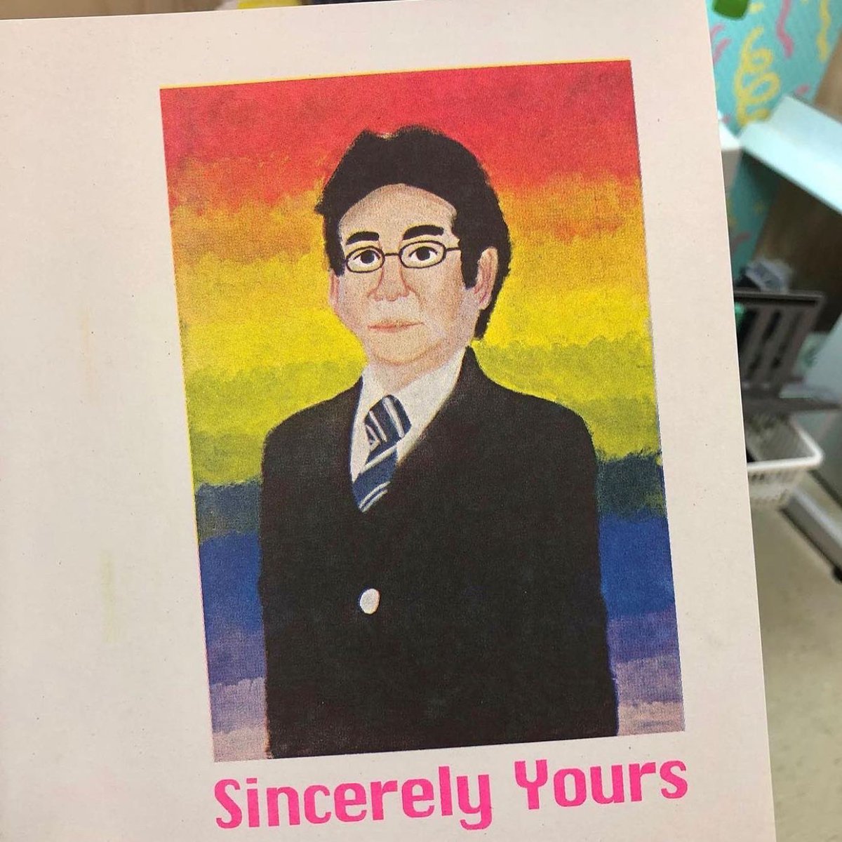sim_luttin's tweet photo. What do you love? 🧡 ‘Sincerely Yours’ brings together artists whose work speaks to the deep, earth-shattering passion for popular culture. 🌟 Curated by Sophia Cai, see this wild fandom at #ArtsProjectAustralia and #WestSpace #CollingwoodYards in Melbourne until 6 March 🌈🌈🌈 https://t.co/Z0cxMtorIG