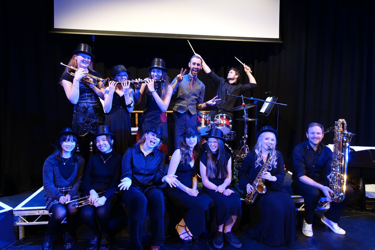 QueenMargarets's tweet photo. QM's Funk &amp; Soul Band raised the roof on Friday 14th, performing two live music to the whole school community and helping raise money for the Penrith &amp; District Red Squirrel Group.🎵 

Fabulous photos taken by Art Prefect Allegra (UVI).📸

See more 👉https://t.co/pNQQvmqFne https://t.co/vjPKvNhVyP
