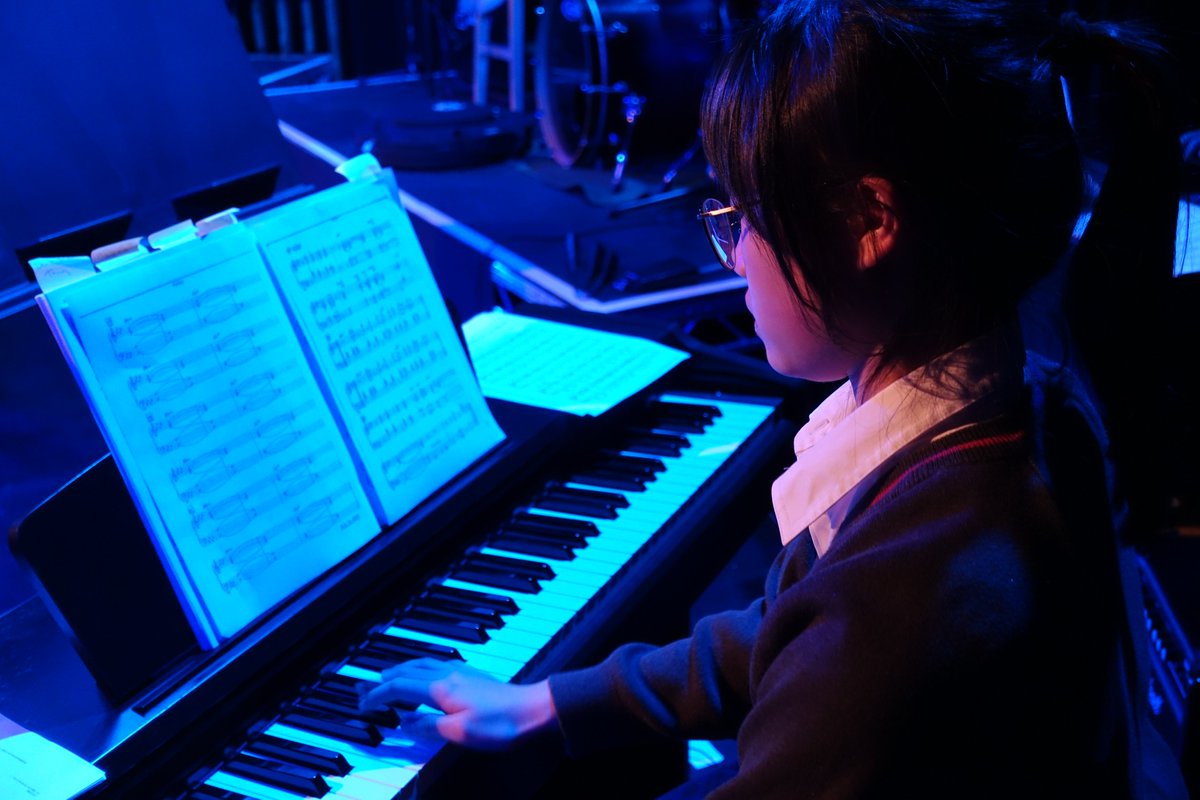 QueenMargarets's tweet photo. QM's Funk &amp; Soul Band raised the roof on Friday 14th, performing two live music to the whole school community and helping raise money for the Penrith &amp; District Red Squirrel Group.🎵 

Fabulous photos taken by Art Prefect Allegra (UVI).📸

See more 👉https://t.co/pNQQvmqFne https://t.co/vjPKvNhVyP