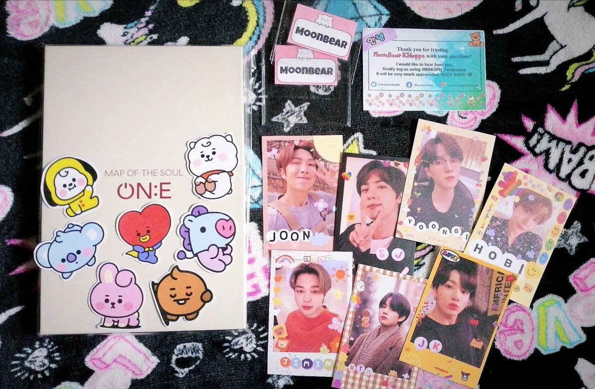 ceseeee2's tweet photo. My MOTS ON:E Postcard Book came home today π₯Ί
Thank you Sajang-nim @MoonBearShopPH for this and sa mga cutie na freebies π Til next budol po π€
#MBKSPH_Feedbacks https://t.co/TMyq0Fr34a