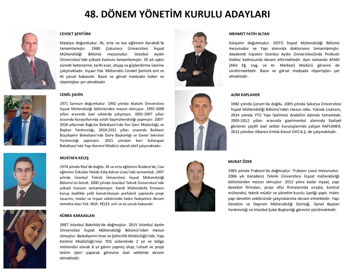 Aynı gurubu seçmekten bıkmadınız mı?
Değişime ihtiyacımız yok mu?

Mesleğimizin itibarı için değişim geliyor! #imoicincevdetsenturk