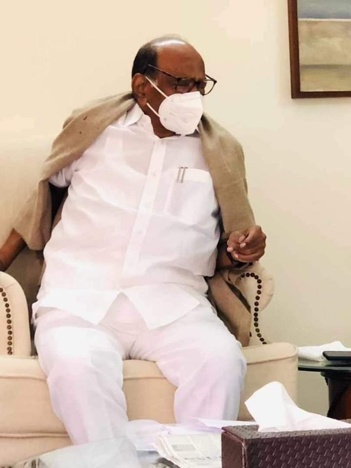 shyam_aware's tweet photo. राष्ट्रवादी काँग्रेस पक्षाचे अध्यक्ष मा.शरद पवार सा��ेब यांना कोरोनाची लागण झाल्याचे वृत्त समजले.ते लवकरच कोरोनावर मात करुन लवकरच कार्यरत होवोत ही ईश्वरचरणी प्रार्थना.
 #getwellsoon  #SharadPawar 
@PawarSpeaks https://t.co/RtMdRQgnFs