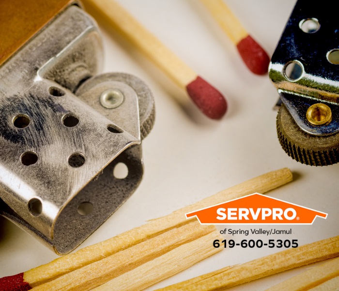 SERVPRO® of Spring Valley/Jamul often responds to fire damage emergencies during the winter months. #SERVPRO #SERVPROofSpringValley #SERVPROofJamul #SERVPROofSpringValleyJamul