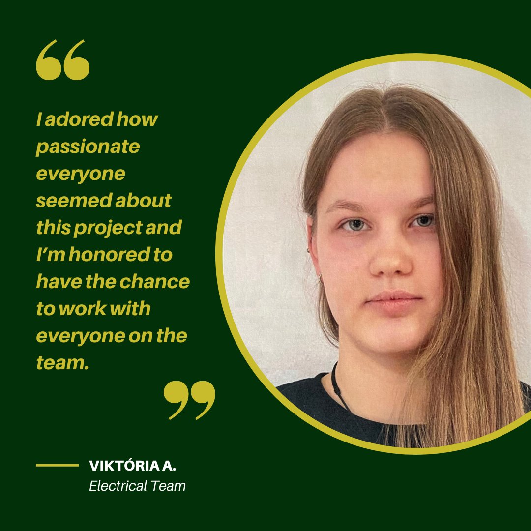 Student teams like ours are constantly refreshed as older, experienced students graduate and new, eager students take their place!♻️

In the second of our #MeetTheTeamMonday series, say hello to some of our 1st years, who are contributing to all areas of our team's efforts!