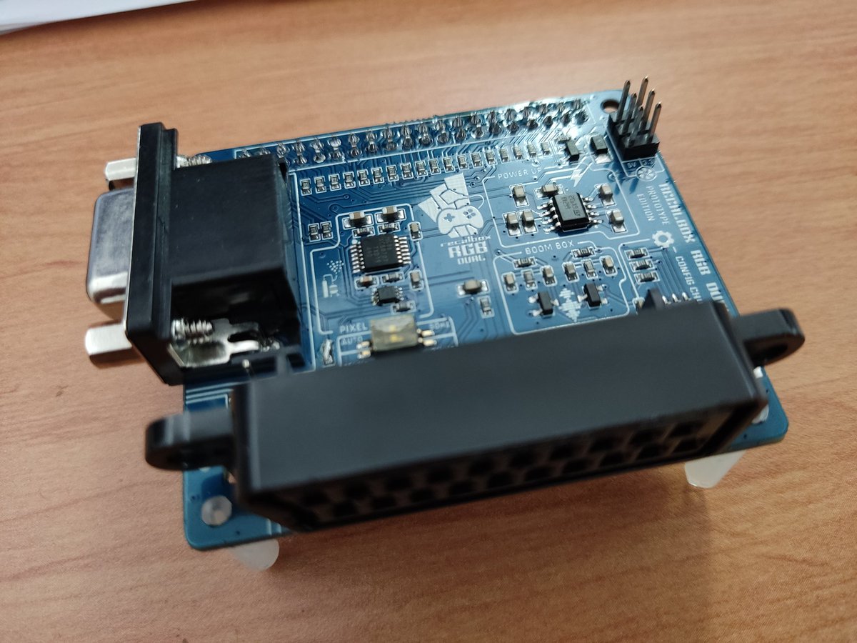 Merci <a href="/recalbox/">Recalbox 🎮👾</a> et <a href="/digitaLumberjak/">digitalLumberjack Recalbox</a> pour se magnifique produit: le RGB Dual! Grosse vidéo en préparation sur la prototype édition avec des réglages au petits oignons ! Merci aussi à <a href="/FagEmul/">Anata</a> 😜