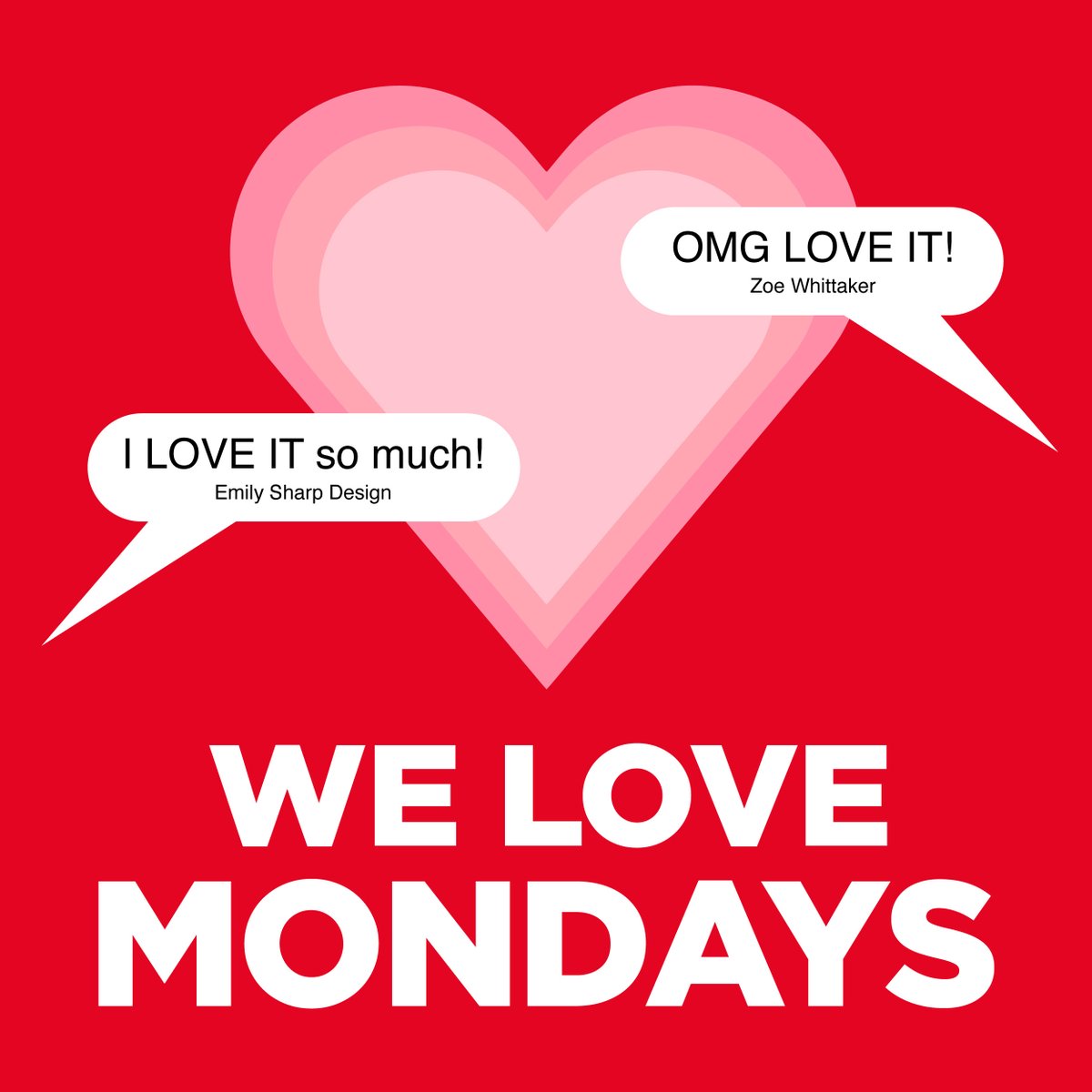 We ❤️ Mondays!

We had a double whammy of love this morning from two of our clients! ❤️

Thank you to Zoe (<a href="/drivingwithzoe/">Driving With Zoë</a>) &amp; Emily (<a href="/emilysharp/">Emily Sharp</a>.design) for sending us such great feedback! ❤️