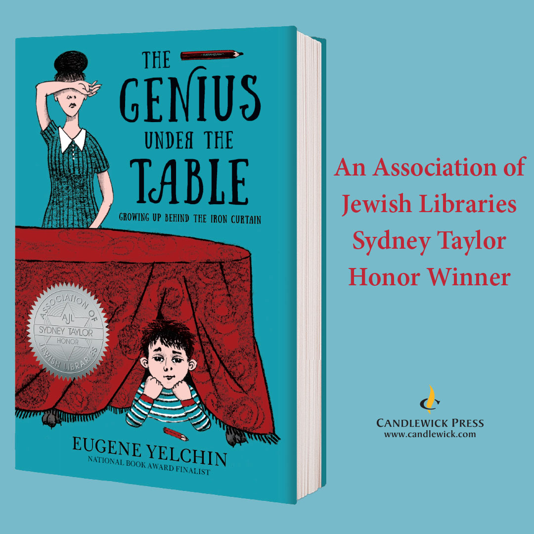 Congratulations to The Genius Under the Table by Eugene Yelchin, a Sydney Taylor Middle-Grade Honor Winner! #ALAYma