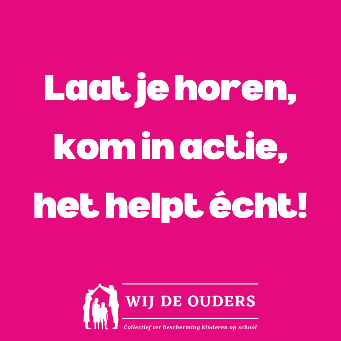 OudersDe's tweet photo. QR-codes bij open dag? Dacht het niet!

Komende weken zijn de open dagen op de middelbare scholen. Eén school eiste een QR code voor de ouders om mee te mogen met de rondleiding. Na veel protest zien ze hiervan af!

Een mooi voorbeeld: laat je horen, kom in actie, het helpt écht! https://t.co/EcfiOAUkS0