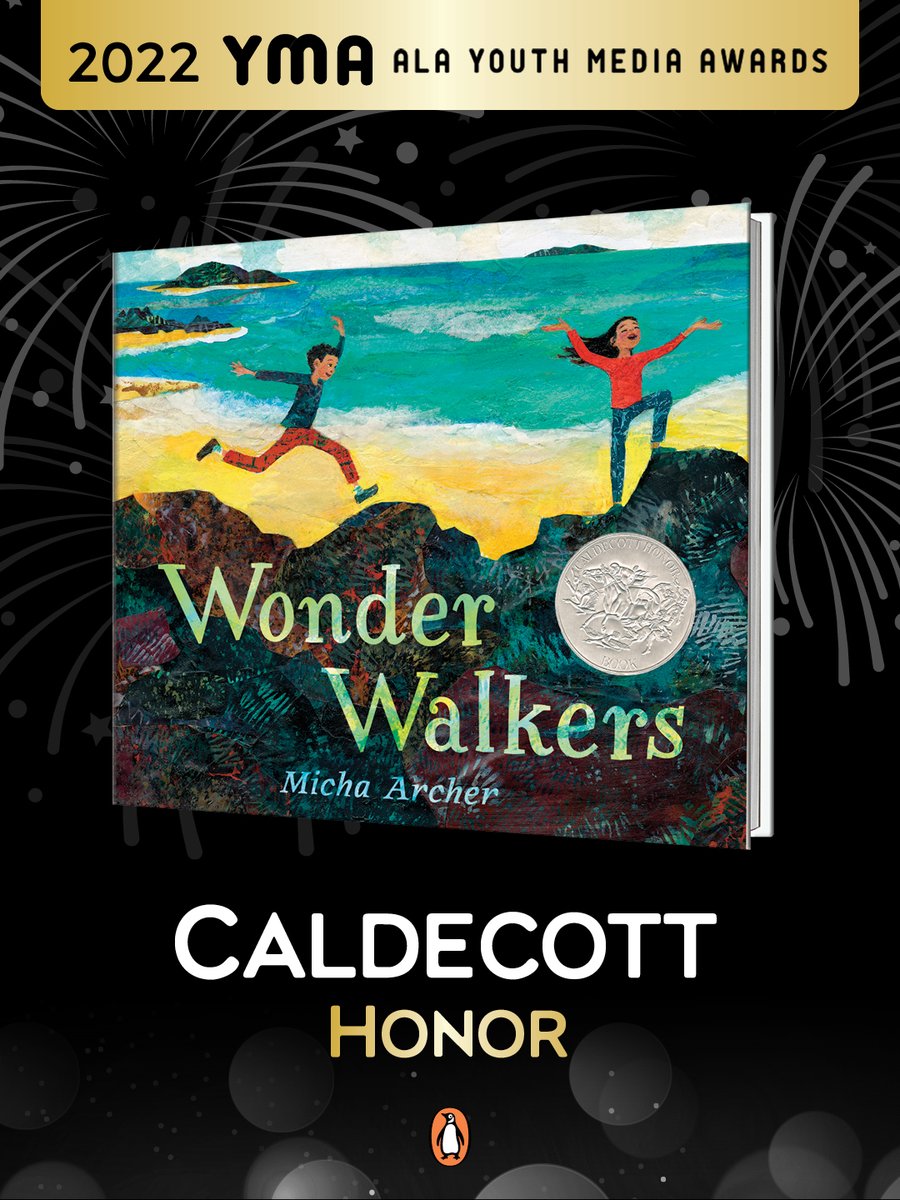 AHHH! We’re crying! So well-deserved! Congratulations @micha_archer! 😭🎉🎉

WONDER WALKERS is a Caldecott Honor book! #ALAyma