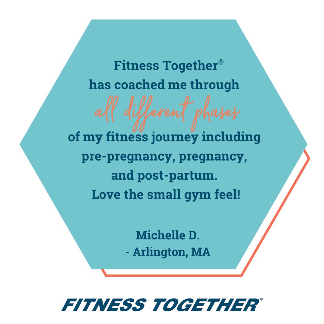 FitnessTogether's tweet photo. Fitness Together is there for you in *every phase* of your life! For Michelle, she received accountability during her #pregnancy. For others, it may be support through #retirement, prep for #surgery, or simply, to have more energy to do what they love! 

https://t.co/LbTT4Lm41s https://t.co/FUGeILaChG